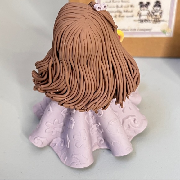 Kneeded Friends The Kneeded Angels Ashley #6616 Doll with Lollipop Figurine NIB - Picture 6 of 13